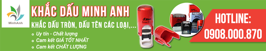 khắc dấu minh anh